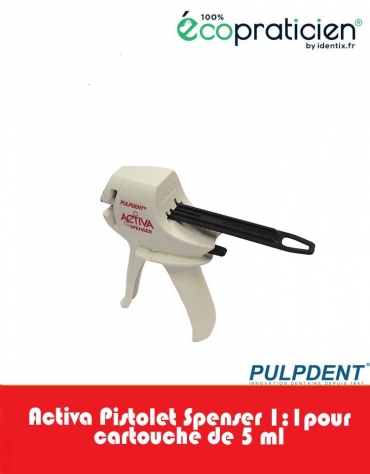 ACTIVA pistolet  spenser 1:1 pour seringue de 5 ml